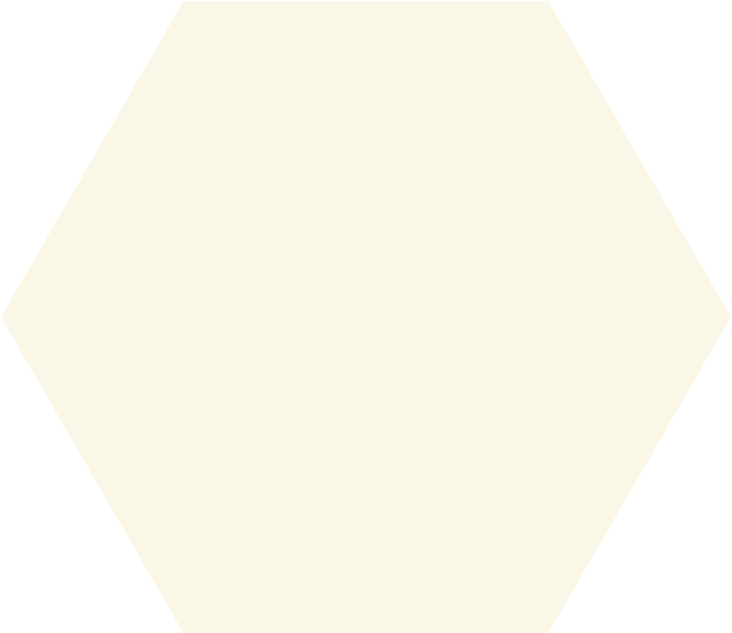 Hexagono Marfim Mate
