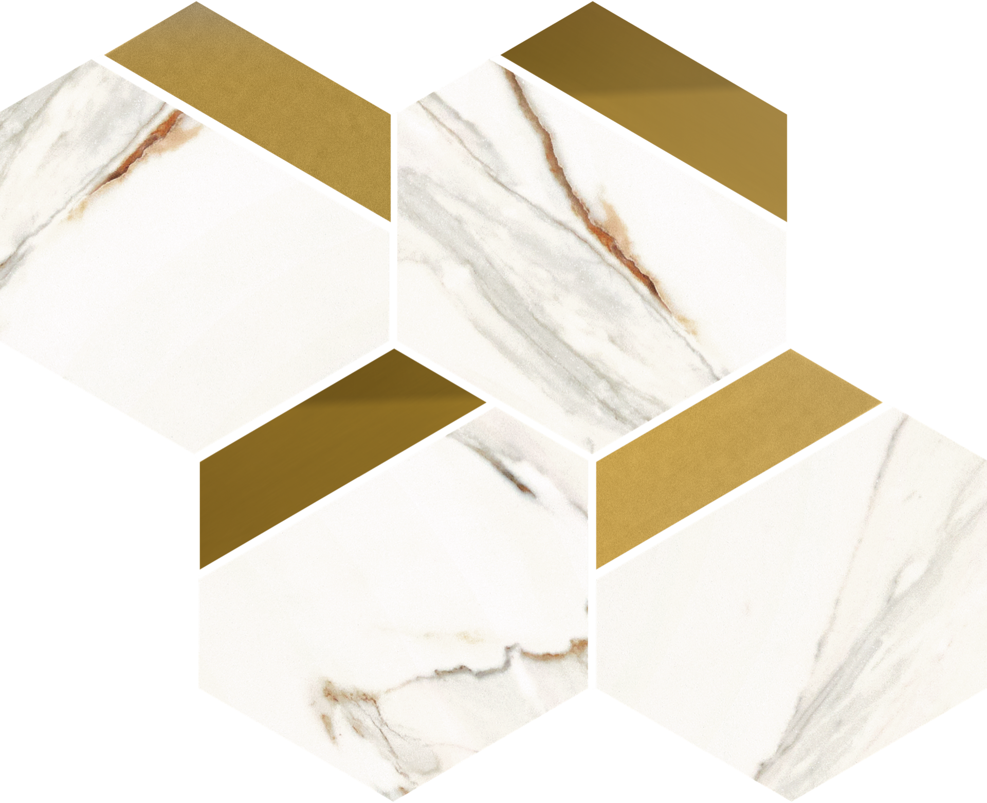 Hexa Gold Calacatta
