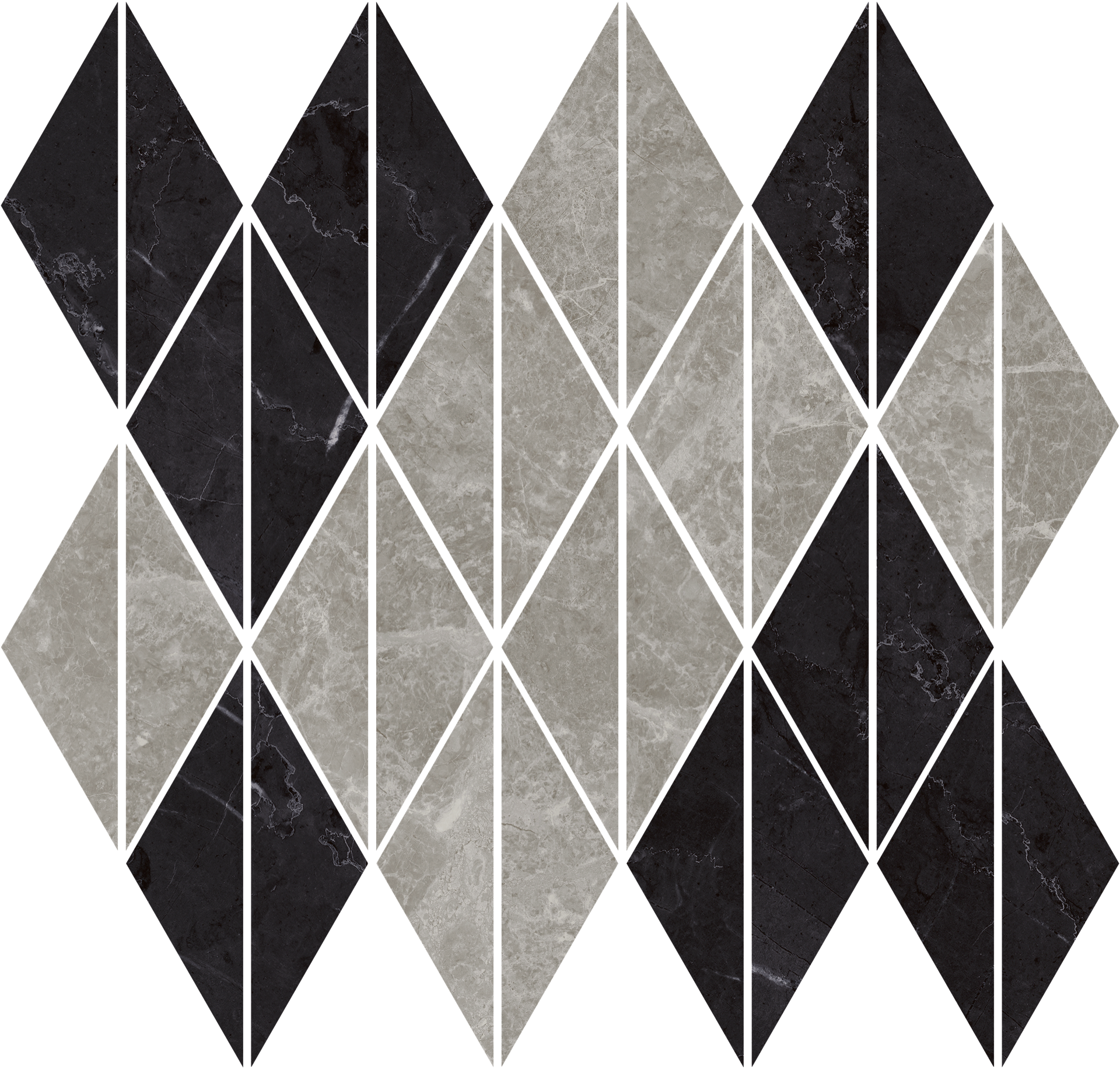 Pyramid Black & Grey