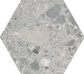 Hexagono Di Alba Stone Grey